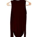 Solemio Burgundy bodysuit. Cold shoulder. Small Photo 0