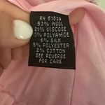 Teri Jon by Rickie Freeman Pink Preppy Wool/Silk Tweed Blazer Bow Jacket Blazer Size 2 Photo 3