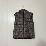 Charlie B Four Way Puffer Leopard Print Winter Chic Outdoor Jacket Vest Size M Brown Size M Photo 15