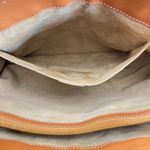 CELINE Boogie Bag Quilted Leather Satchel Caramel Gold Hardware CE00/15 Italy Photo 7