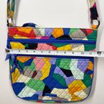 Vera Bradley  Pop Art Geometric Print Crossbody Shoulder Bag Triple Zipper Artsy Photo 6