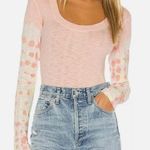 Free People We The Free Big Sur Long Sleeve Thermal Tie Dye from (Size S) Photo 2