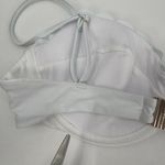 Ramy Brook Leyla Underwire Bikini Top Size Large White Designer Luxury NWT Swim Photo 9