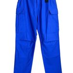 Rag and Bone  Pants women Size 0 Sands Cargo Trouser Wide Leg Bright Blue $450 Photo 0