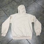 Talentless  Beige Pullover Hoodie Sweatshirt Graphic Print Casual Preppy Sz M Photo 11