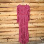 Mac Duggal $998  20349 Embellished Puff Sleeve V Neck Gown Photo 9