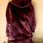 Difiti Oversized Blanket Hooded Dress Kangaroo Pockets See Measurements NWT Purple Size XL Photo 3
