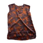The Limited  Paisley Print Layering Tank/shell Size S Career Satin Photo 2