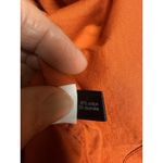 The Limited  Women's Burnt Orange Pleated Front And Back Dress Shirt Size Large Photo 2