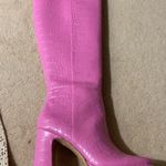 Circus by Sam Edelman Croc-Embossed Knee-High Boots Photo 2