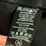 BLANK NYC Black Latex Leggings, 26 Photo 4