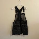 Wrangler Black Denim Overall Shorts Photo 6