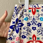 Boden Floral Cotton Aline Skirt Size 6 Photo 2