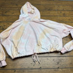 Princess Polly Hoodie Womens 12 Tie Dye Cropped Pullover Photo 0