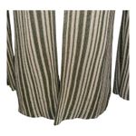 HOUSE OF HARLOW 1960 Striped Button Front Olive Green & Cream Metallic NWOT XS Photo 4