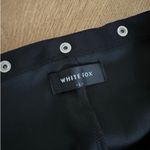 White Fox Boutique  - I Want You Stud Waist Flare Pants in Black & Silver Photo 2