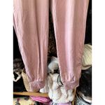 Victoria's Secret Victoria Secret Women’s Sweatpants Pjs Ribbed High‎ Waisted Pink Bow Size Medium Photo 6