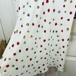 Modcloth Women's White with Ladybug Print A-Line Mini Dress Size L Bell Sleeve Photo 5