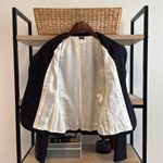 Banana Republic Wool Blend Pinstripe Suit Blazer Jacket, 8 Photo 4