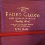 Faded Glory  Smocked Hem Short Sleeved Blouse Photo 1