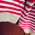 Free People  We the Free Sweatshirt Striped Oversized Crewneck Size Small Photo 6