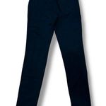 Athleta  Women’s Size 2 Black Ponte Moto Twill Low Rise Stretch Pants Punk Goth Photo 4