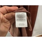 Jenny Yoo Ellis Velvet Flutter Short Sleeve English Dusty Rose Dress Sz. 10 Photo 8