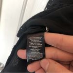 Ann Taylor  Black Collared Lace Sleeveless Blouse Photo 4