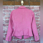 Central Park West NEW ramona tweed blazer in pink XS Photo 7