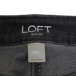 Loft Womens 2 Curvy Skinny Staple Grey Wash Jeans Photo 9