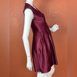 Chloé DAO CHLOE DAO Elegant Burgundy Sleeveless Dress With Side Pockets S 4. E74 Photo 5