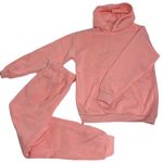 SheIn Baby Pink Sweatsuit Set(Size Medium) Photo 1