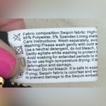 GUANYY Gold/Black Sequin Mini Skirt for Women Photo 4