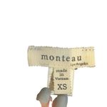 Monteau  Navy Blue Short Flutter Sleeve Belted Waist Pants Jumpsuit Women Sz XS Photo 8