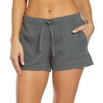 prAna Womens XL New NWT Dark Green Hike Shorts Pockets Trail Organic Milango Photo 1
