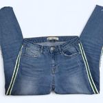 ZARA Stripe Jeans Side Photo 1