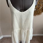 HD in Paris  Cream Satin Fabric Size M Fully Lined Photo 3