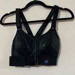 SHEFIT Sports Bra, adjustable tightening sports bra, size small, black snakeskin Photo 2