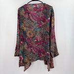 Soft Surroundings Ambrosia Topper Open Cardigan *size unknown Beaded Trim Kimono Photo 3