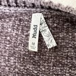 Mudd  Purple Chenille V Neck Sweater Photo 5