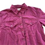 Sundance Magenta Button Up Top Purple Photo 2