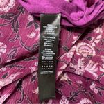 White House | Black Market  Hi Low Maxi Dress Purple Floral Ruffle Sundress Size 4 Photo 12