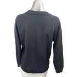 Levi's Women's Black Logo Spellout Graphic Long Sleeve Sweater Sweatshirt Top S Photo 1