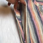 Rails Women’s Striped Multi-Color Button-Up Sleeveless Mini Dress Photo 3