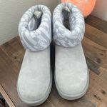 UGG NWOB  Classic Mini Jersey Stripe Boot in Gray Photo 4