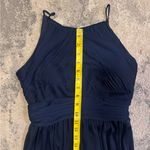 Reverie Navy Blue Evening Gown Size 2 Photo 7