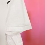 Vintage 1990s Castriano Essentials White Black Zip Photo 3