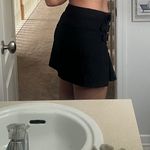 EXPRESS Vintage Schoolgirl Triple Belt Buckle Skirt Photo 14