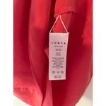 Lunya Washable Silk Tulip Back Tank Top Sleep Shirt Sleeveless Open Back FLAW S Pink Photo 4