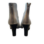 Soda silver rhinestone high heel Glam cowgirl half boots disco cowgirl western Photo 4